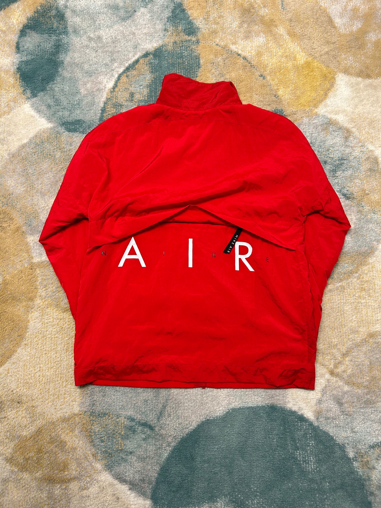 Nike air red bomber windbreaker