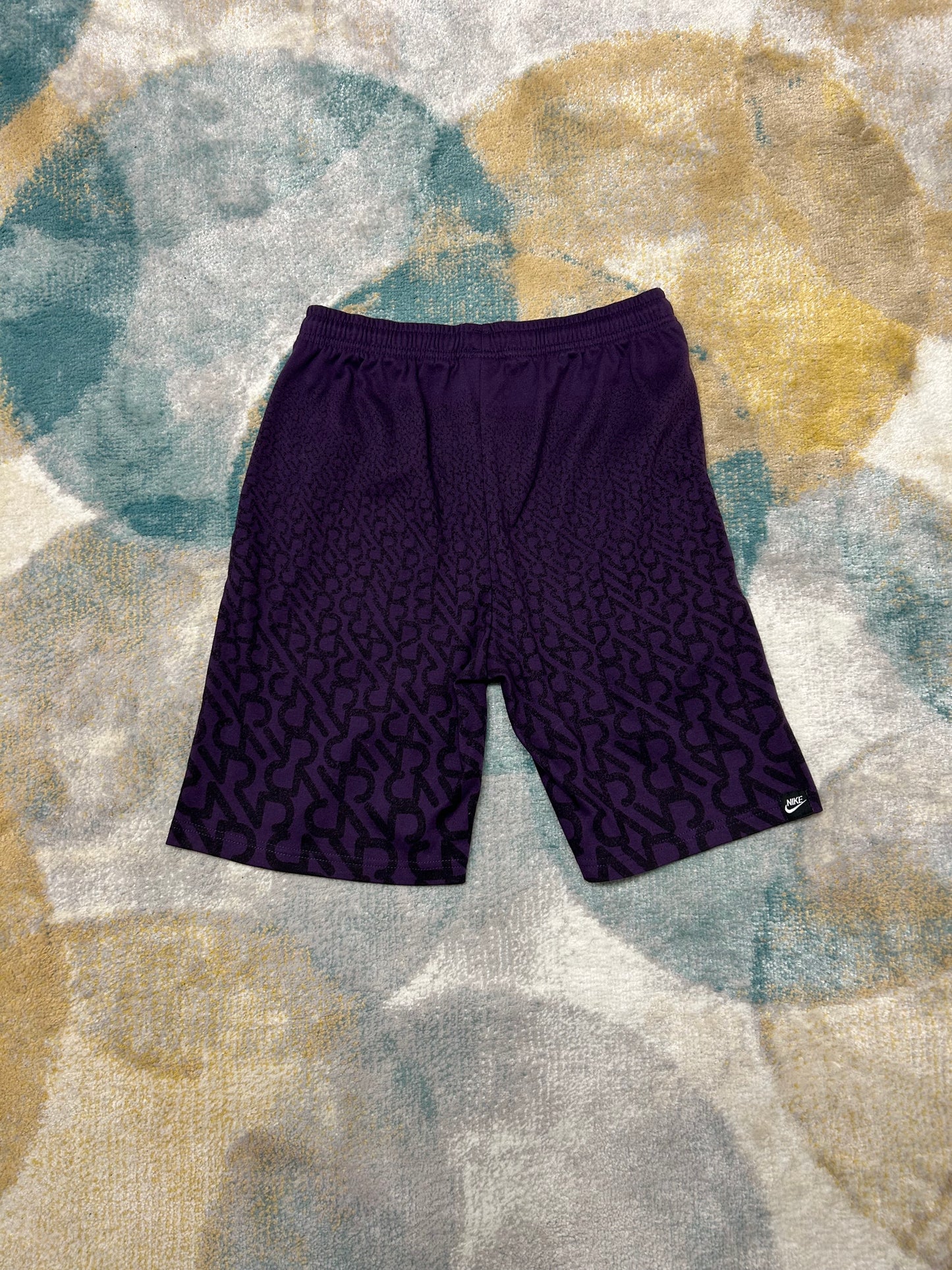 Nike dark purple 00's cotton shorts
