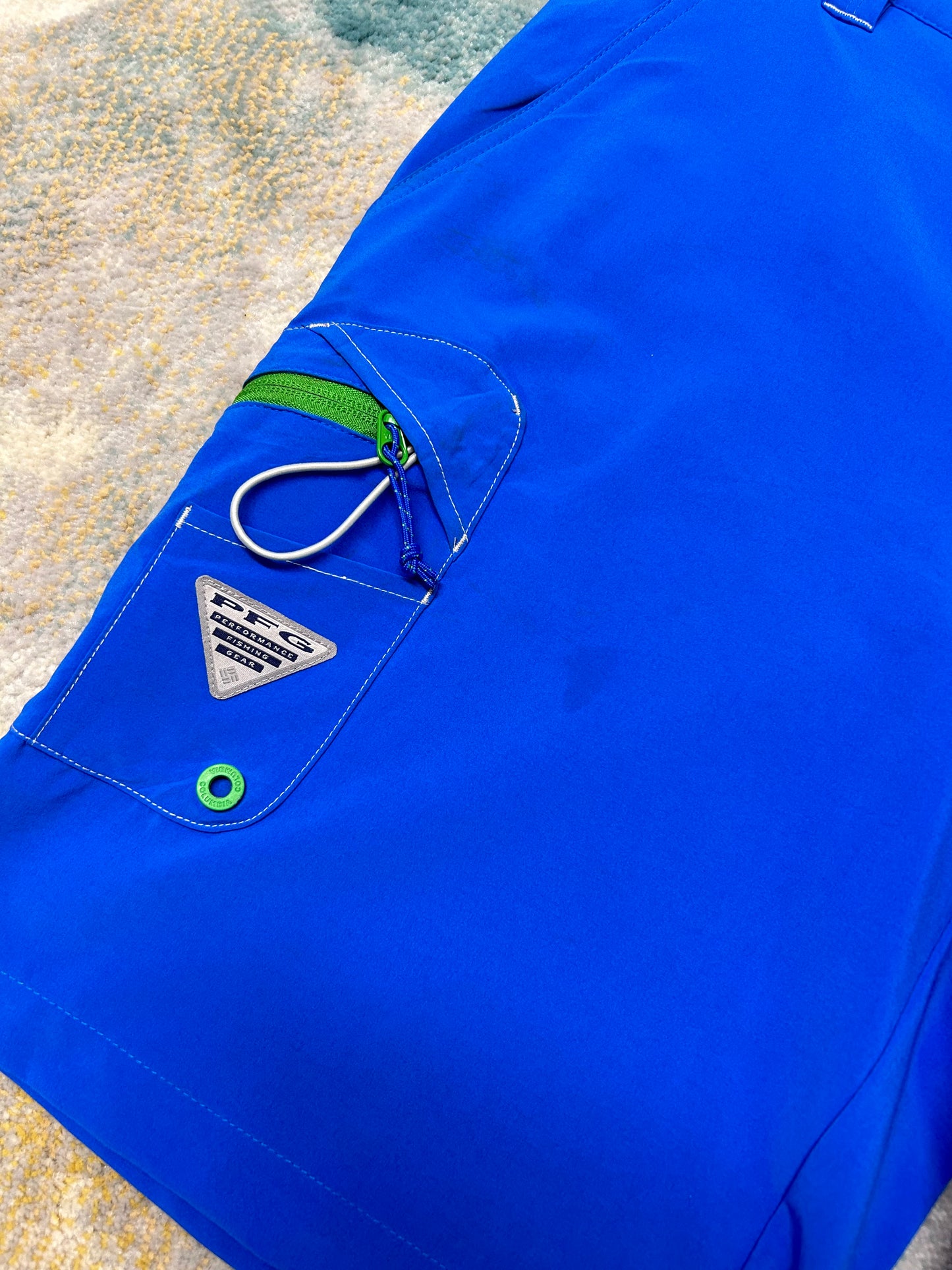 Columbia blue omnishade shorts