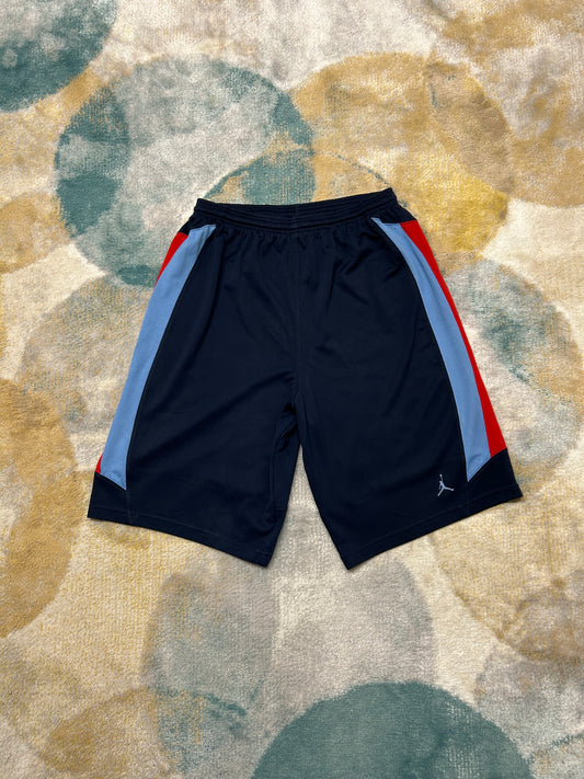 Nike Jordan dark blue oversized basketball shorts