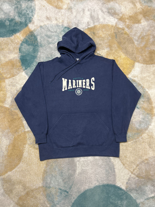 Lee sport mariners midnight blue cotton hoodie