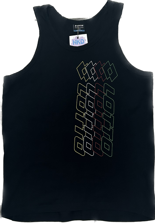 Lotto Black Athletic Sleeveless Tee