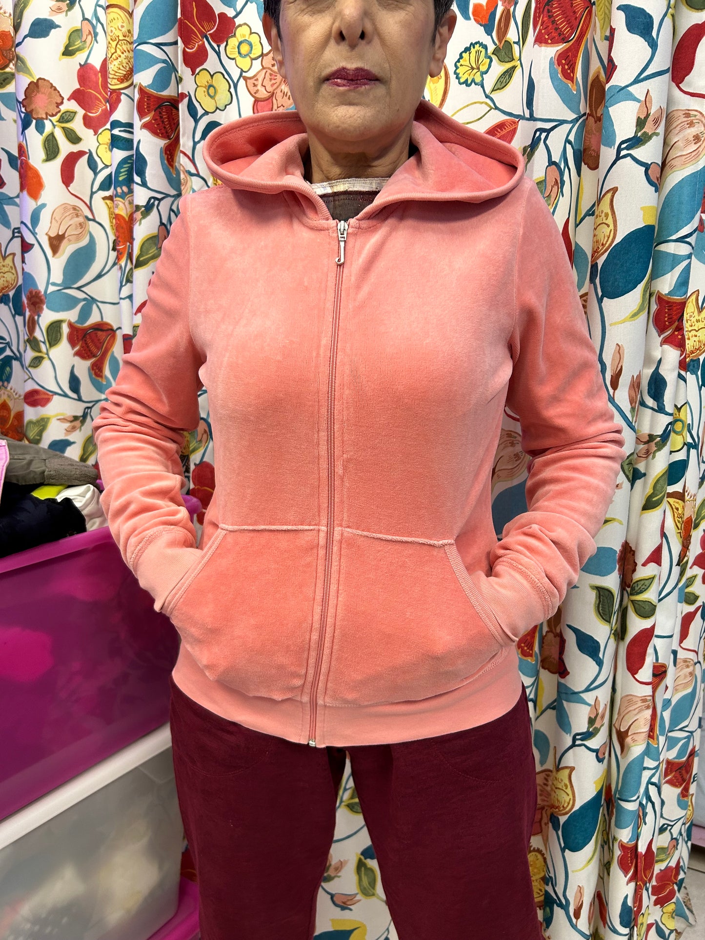 Juicy couture pink velour jacket