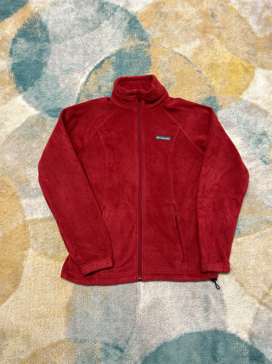 Columbia Red fleece jacket