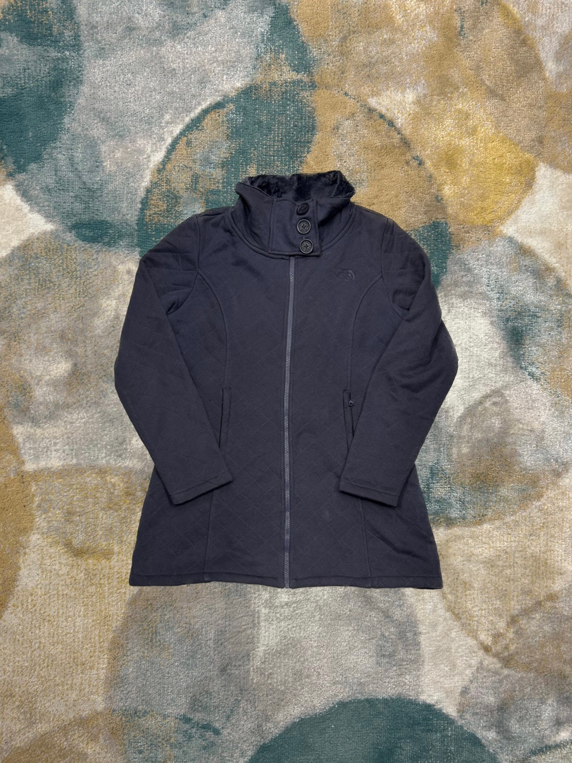 TheNorthFace Pastel Purple Heavy Cotton Jacket with Fluffy Interior