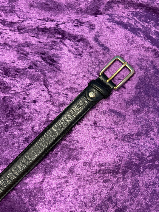 Black Leather Belt