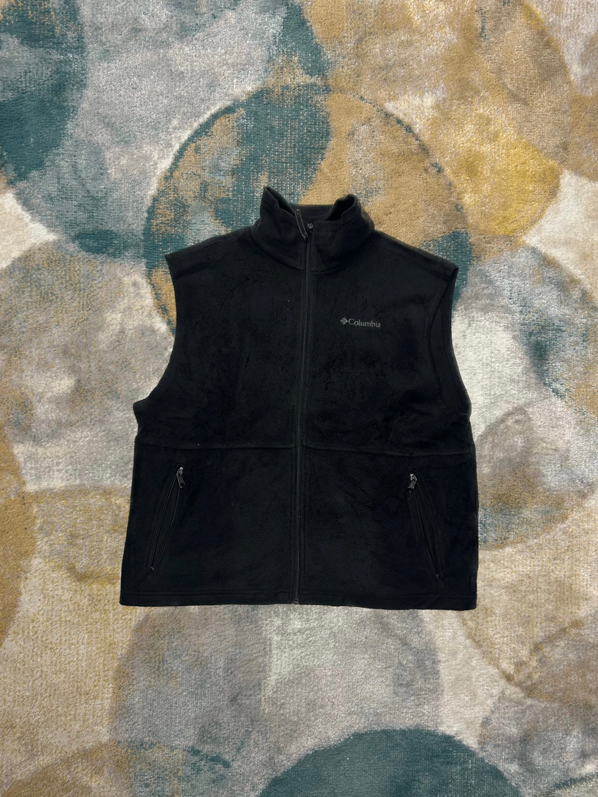 Columbia Black Fleece Vest