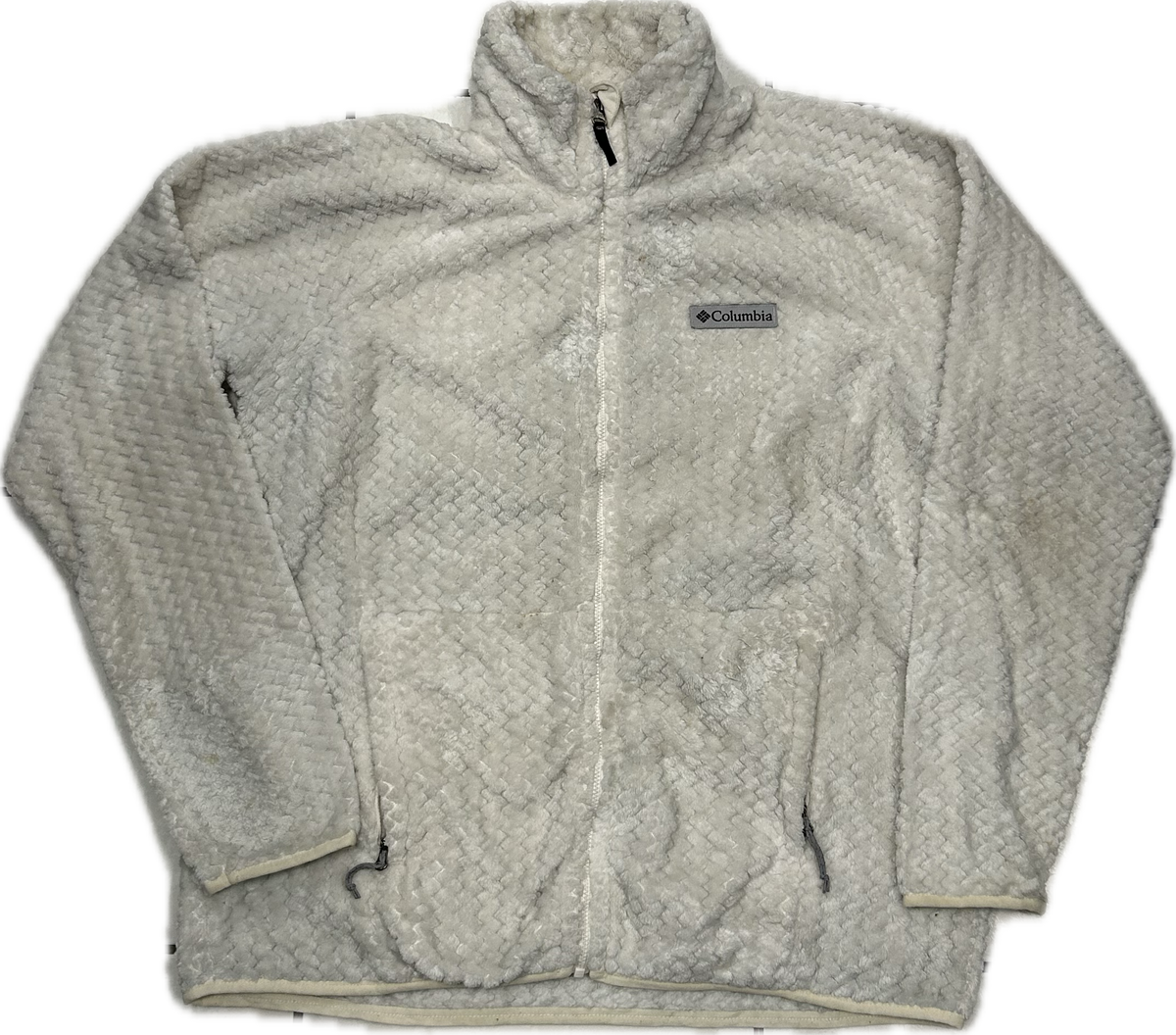 Columbia White Fluffy Fleece