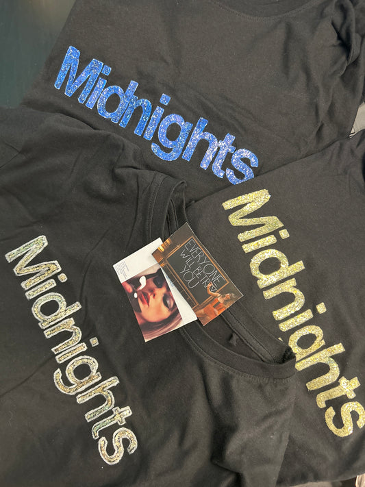 Taylor Swift 'Midnights' (Variants) Handmade T-shirt
