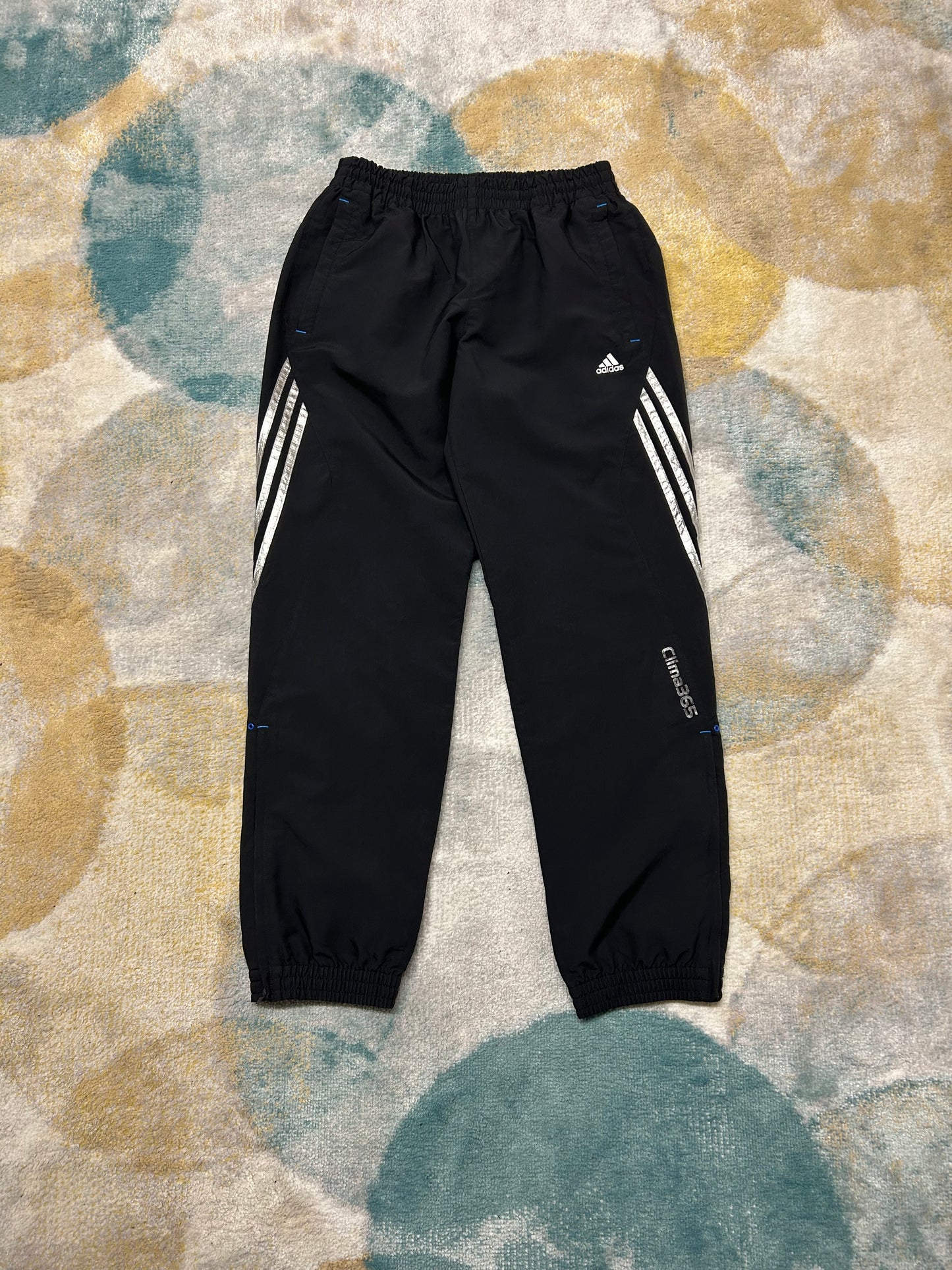 Adidas Black Retro Parachute Pants