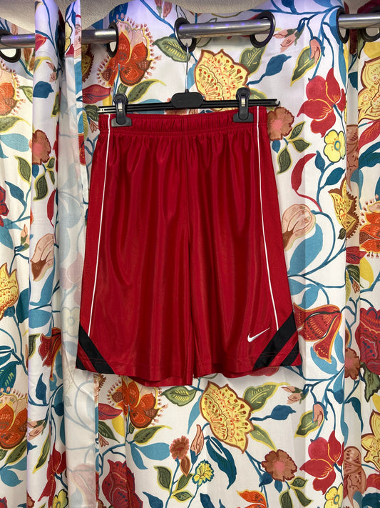 Nike red athletic shorts
