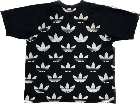 Adidas Black 3 Stripe T-shirt