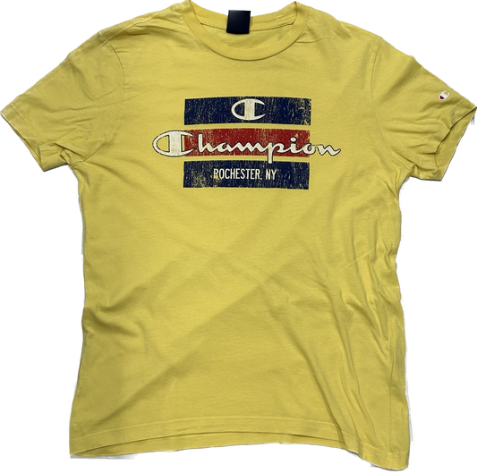 Champion Yellow Retro T-shirt