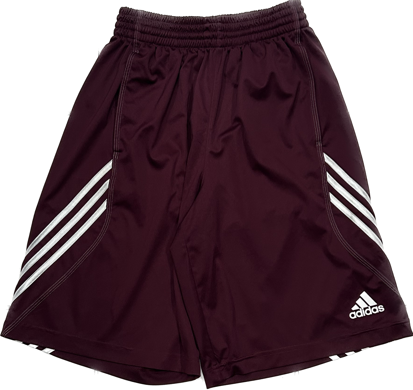 Adidas Burgundy Basketball Shorts