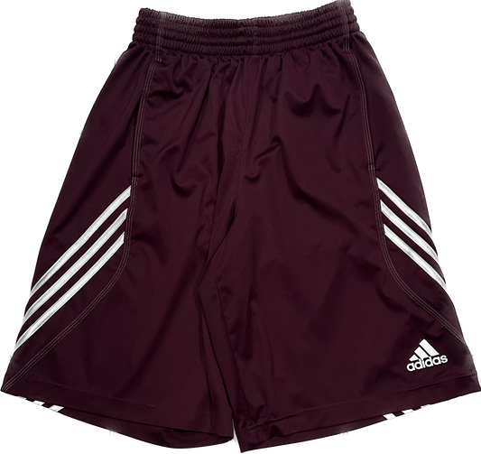 Adidas Burgundy Basketball Shorts