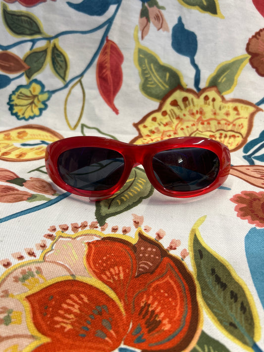 Red sunglasses