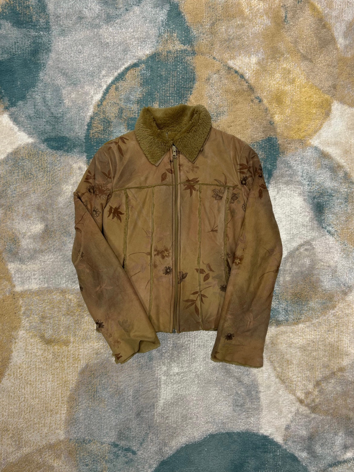 Y2k brown cowboy jacket