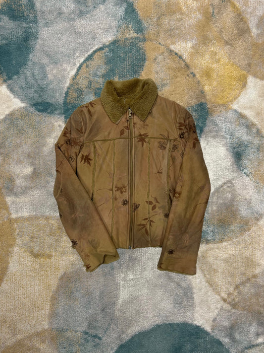 Y2k brown cowboy jacket