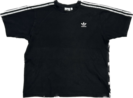 Adidas Black 3 Stripe T-shirt
