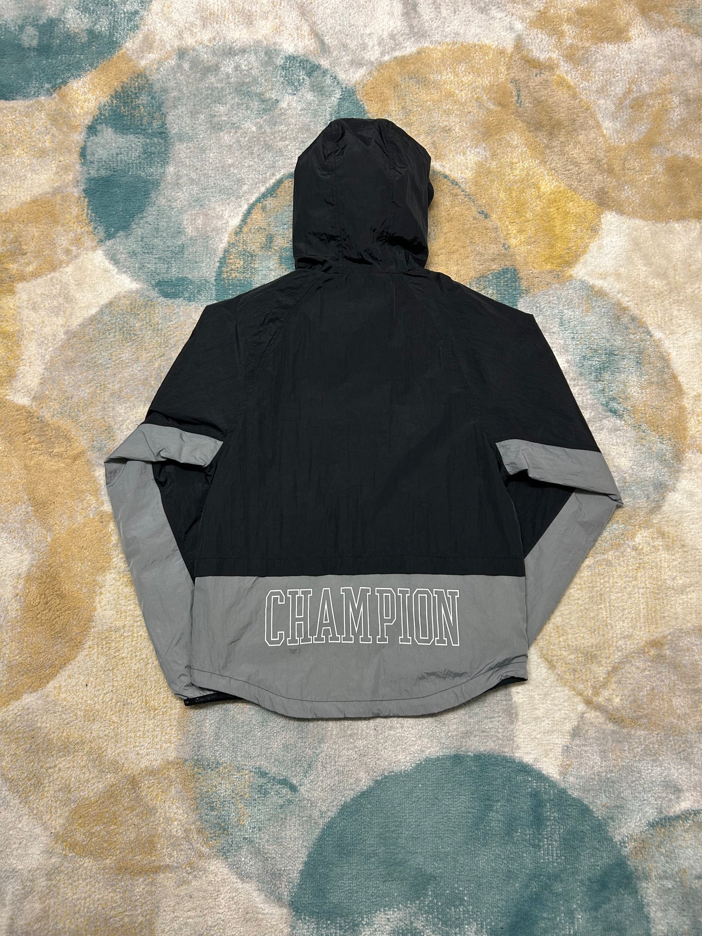 Champion Black and Grey Windbreaker