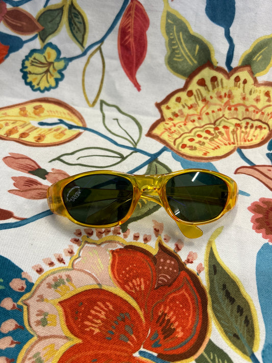 Yellow opaque sunglasses
