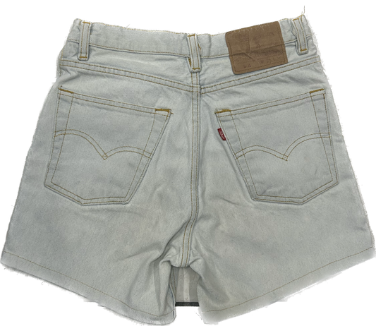 Levi's Light Denim High Waist Shorts