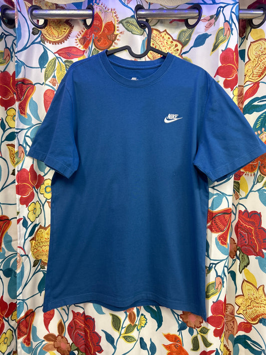 Nike turquoise cotton t-shirt