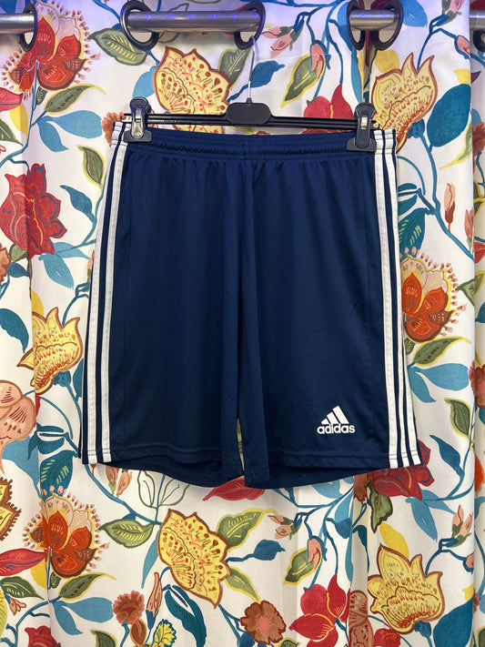 Adidas dark blue aeroready lightweight shorts