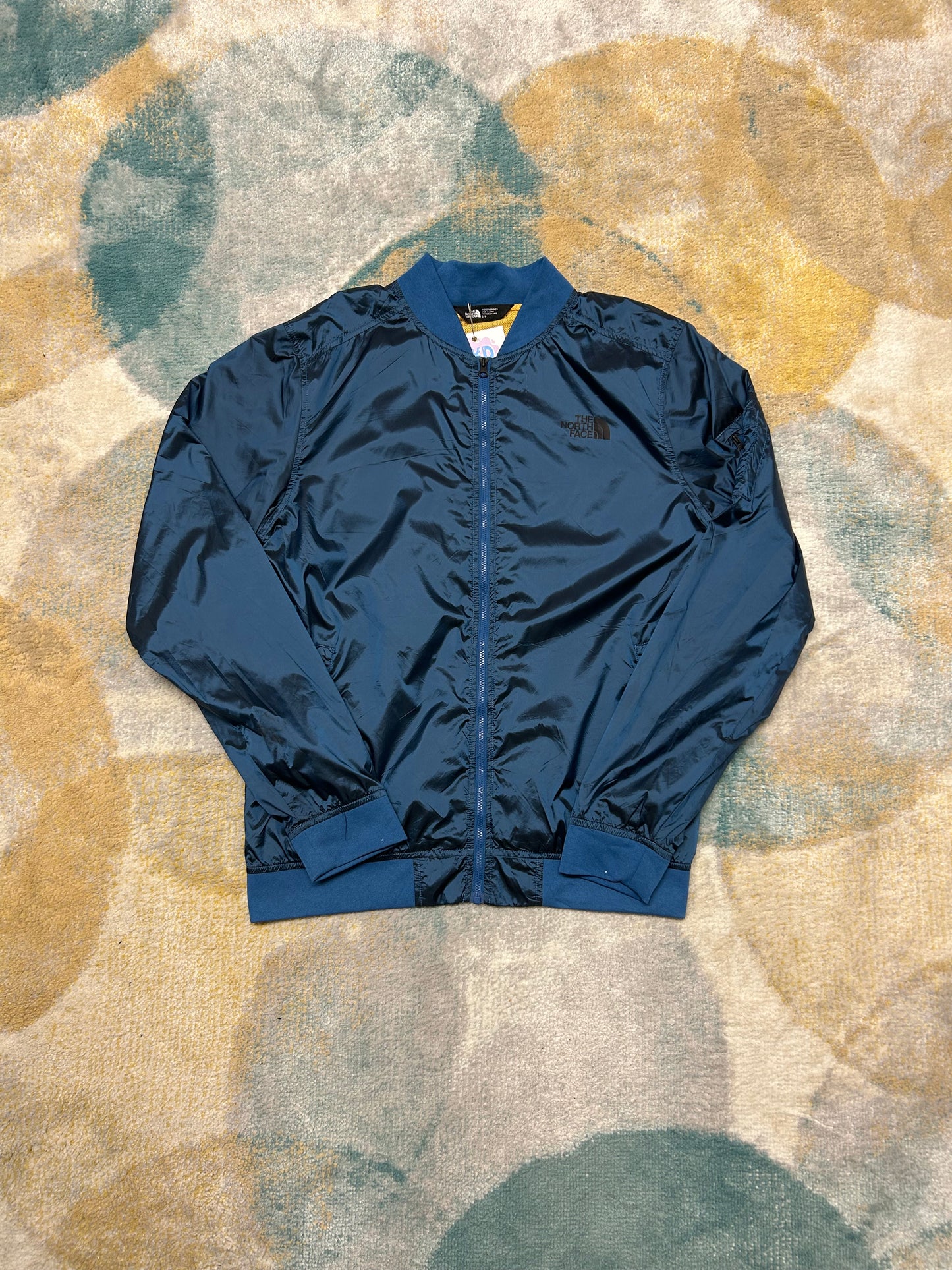 TheNorthFace electric blue windbreaker/light jacket