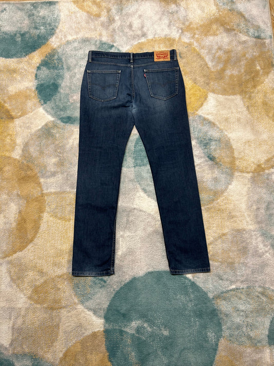 Levi's classic dark blue denim (511's)
