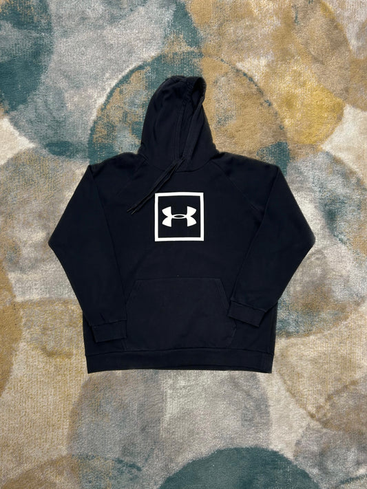 Under Armor Black Cotton Oversized Hoodie