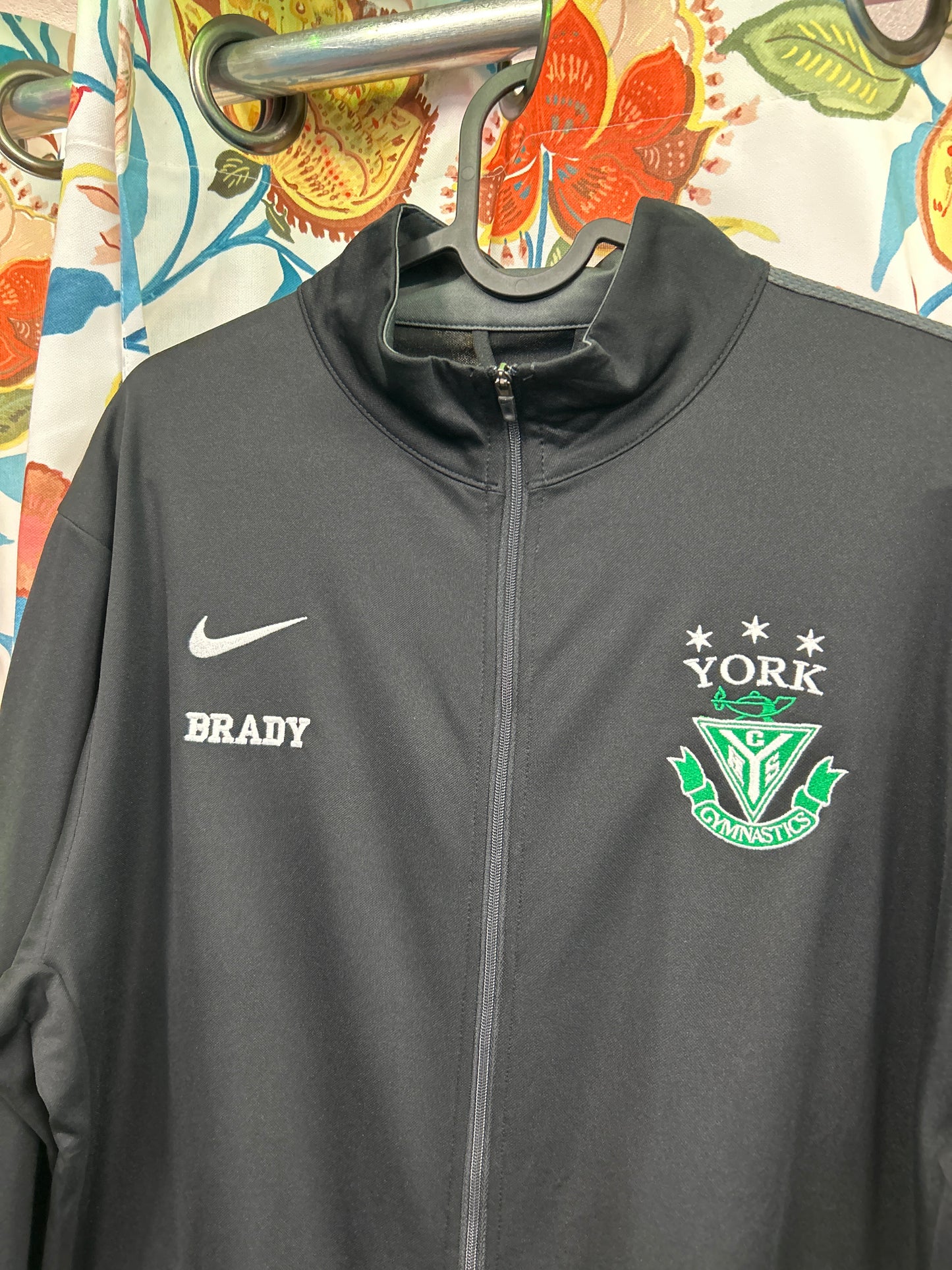 Nike black athletic jacket