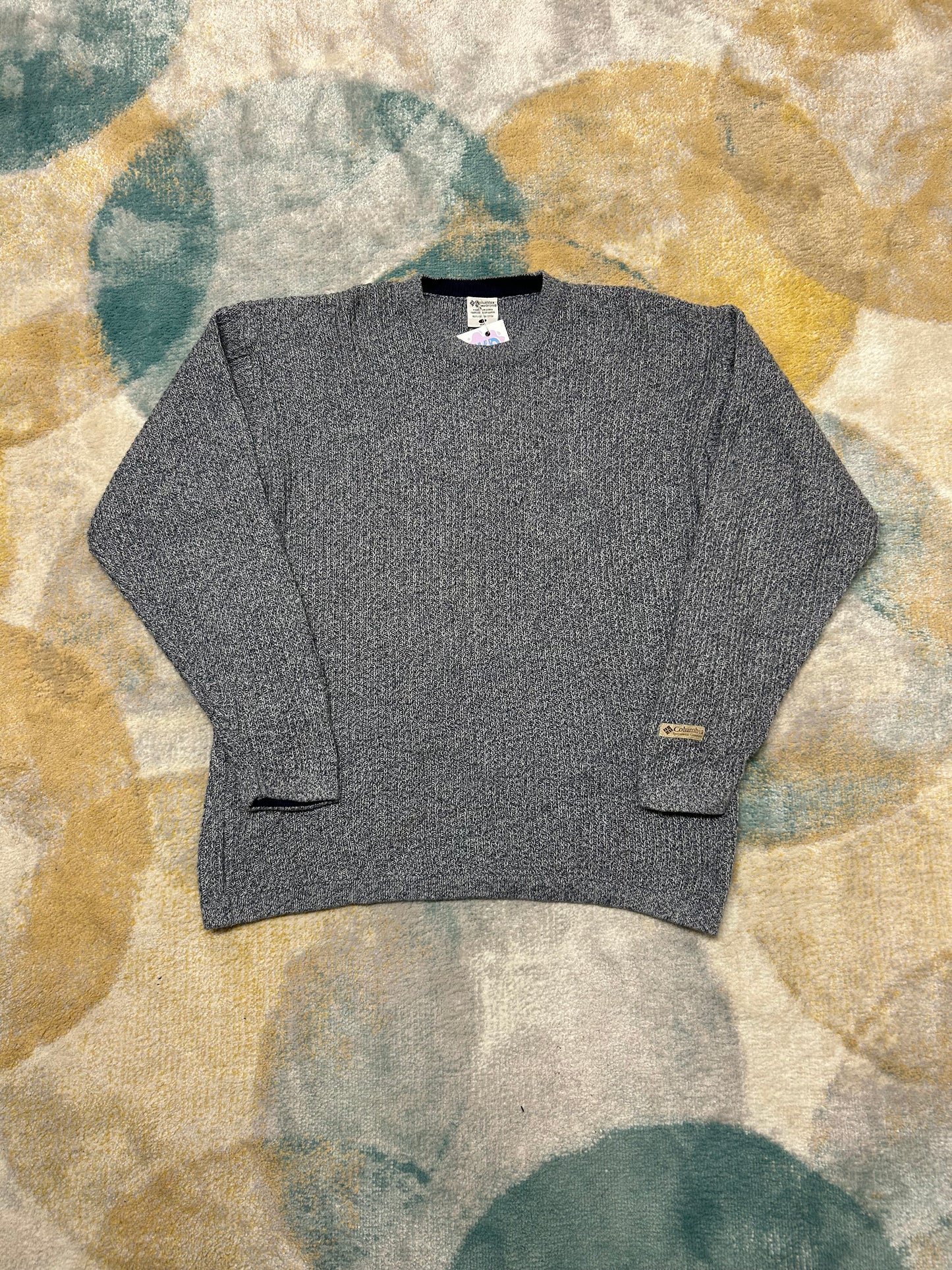 Columbia 00's heavy knit Crewneck