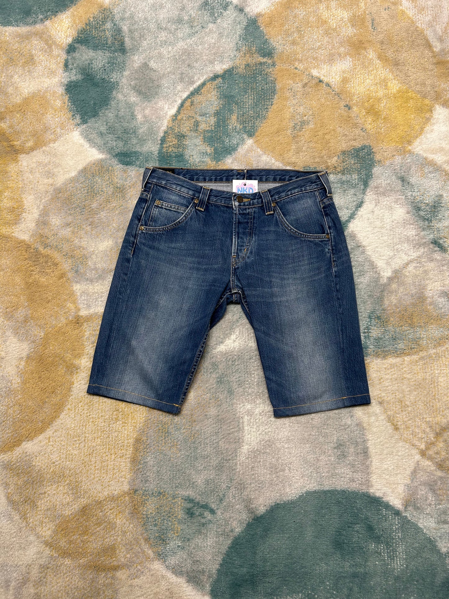 Lee light denim bermuda