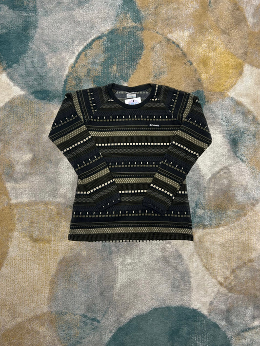 Columbia Patterned Knit Crewneck