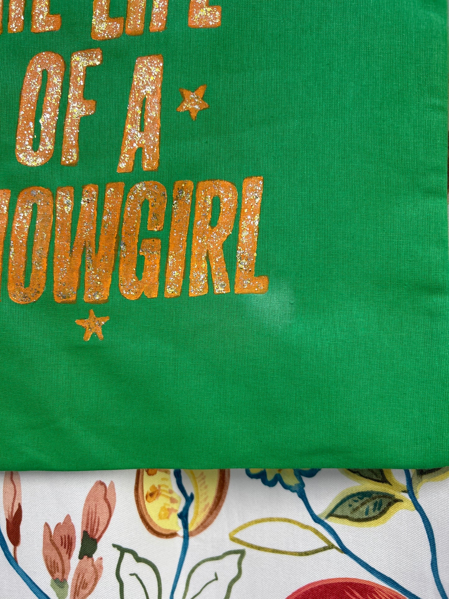 Taylor Swift 'The Life of a Showgirl' Handpainted Tote Bag