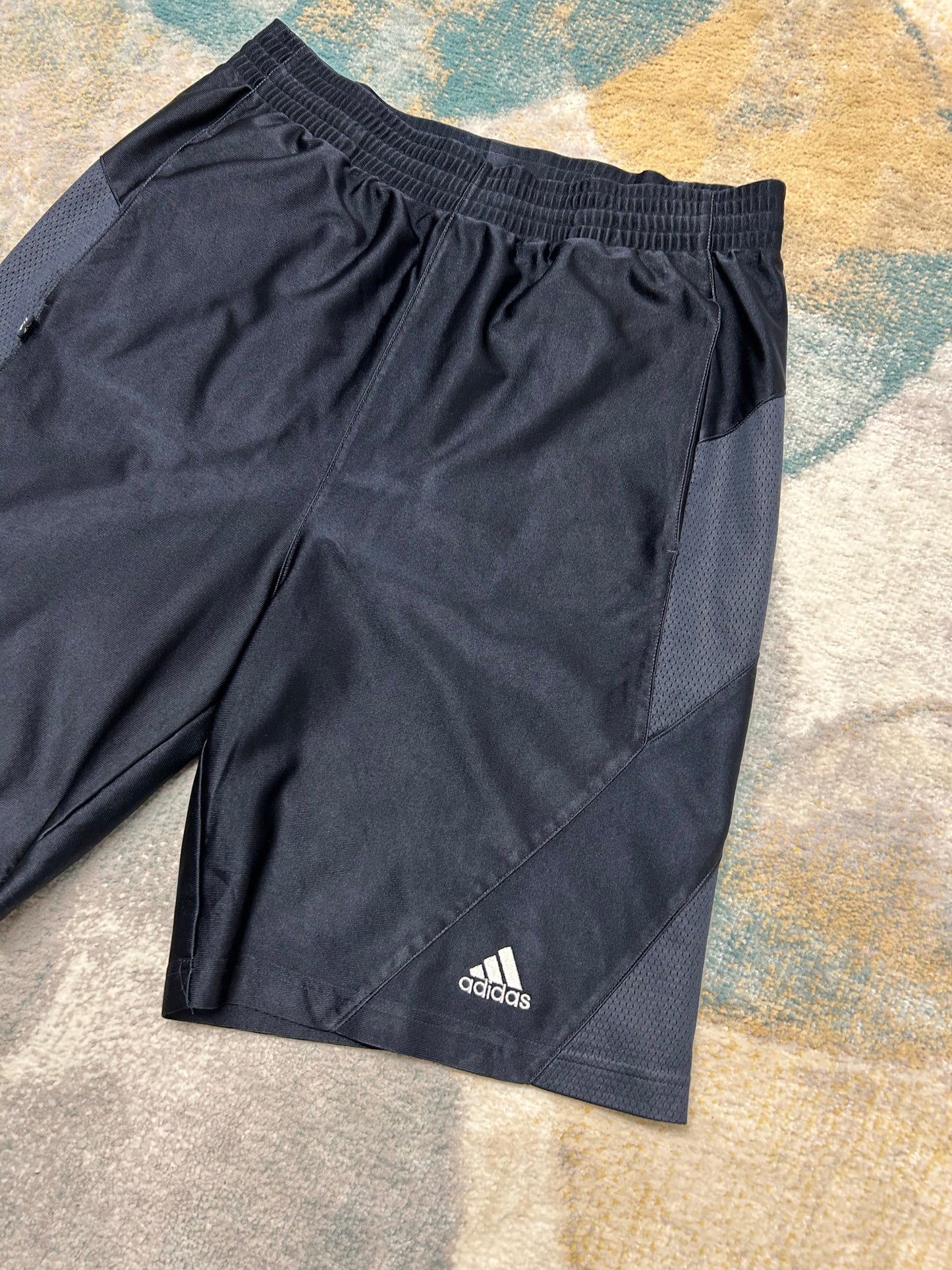 Adidas Black and Grey basketball shorts