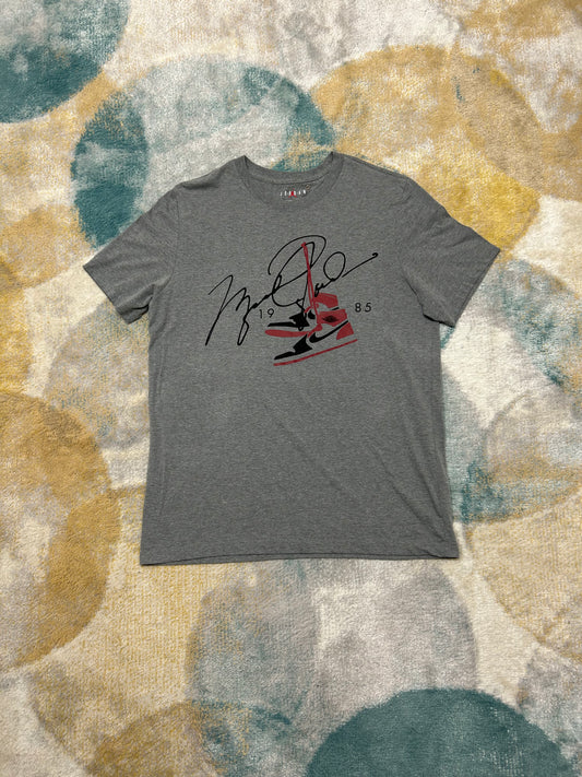 Air Jordan Grey Sneaker T-shirt