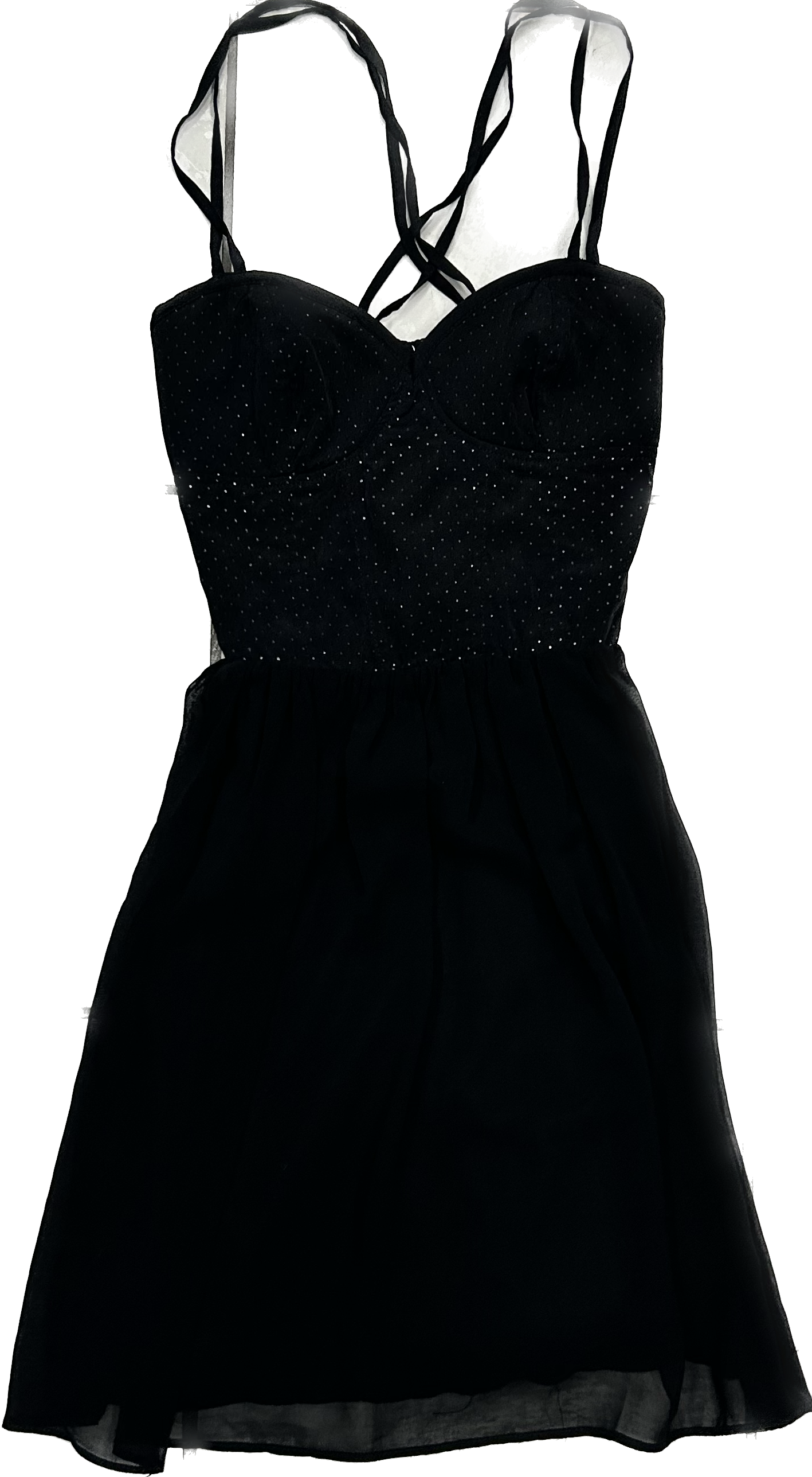 Black Dress with Sequins