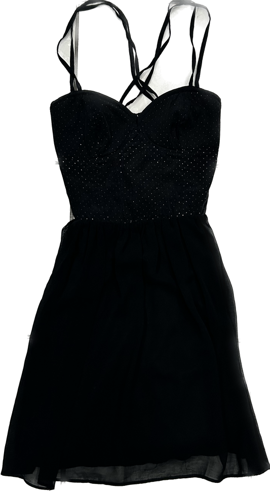 Black Dress with Sequins