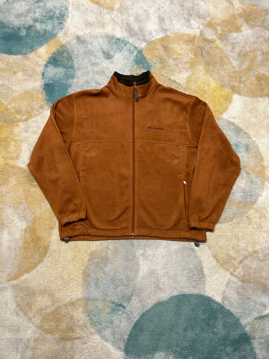 Columbia Fall Brown Heavy Fleece Jacket