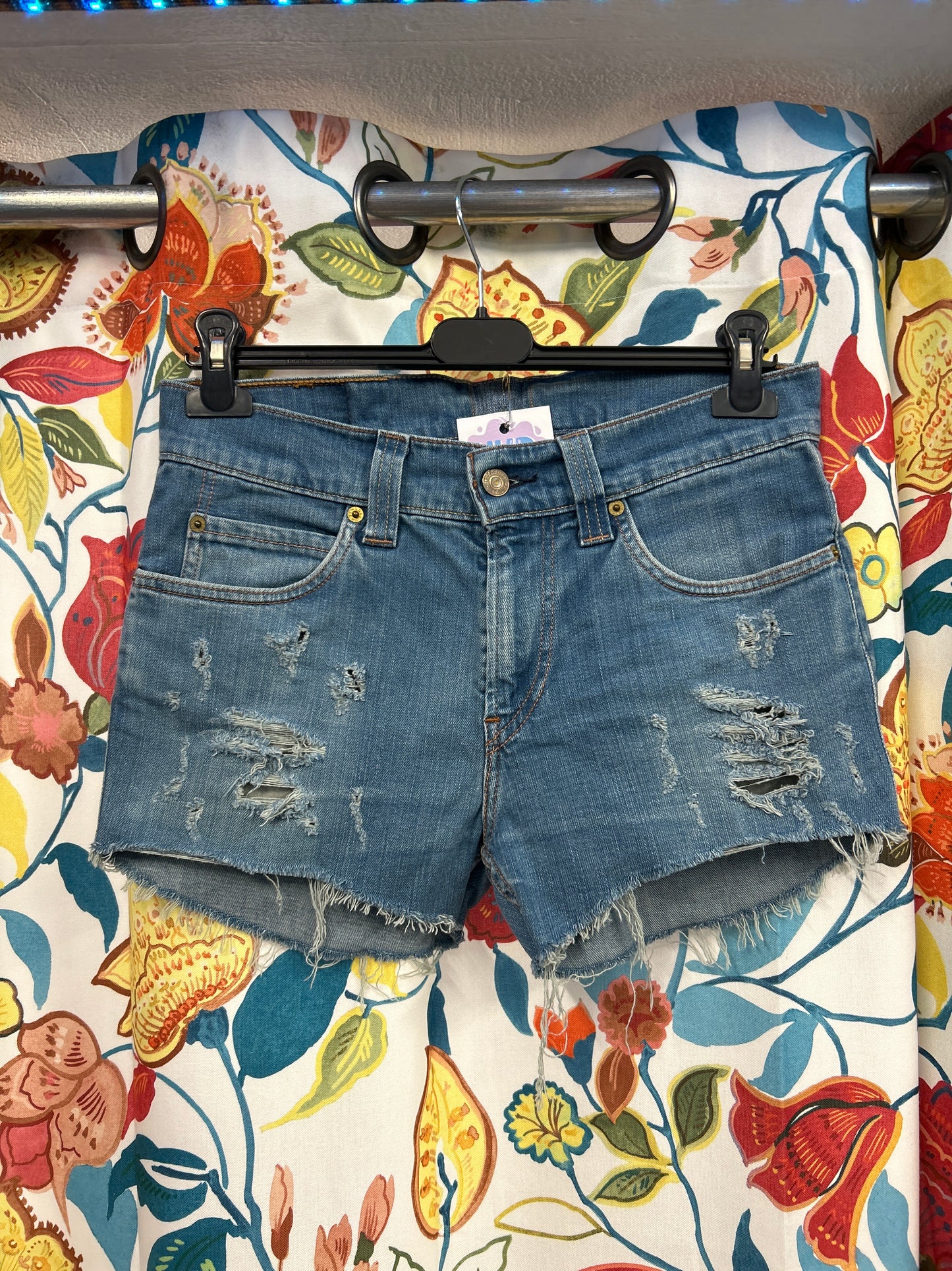 Levi's Denim Ripped Shorts