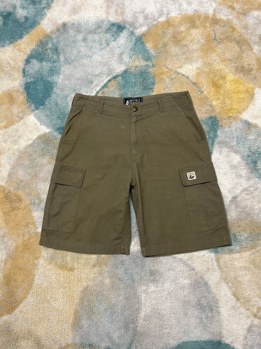 Olive brown cargo shorts