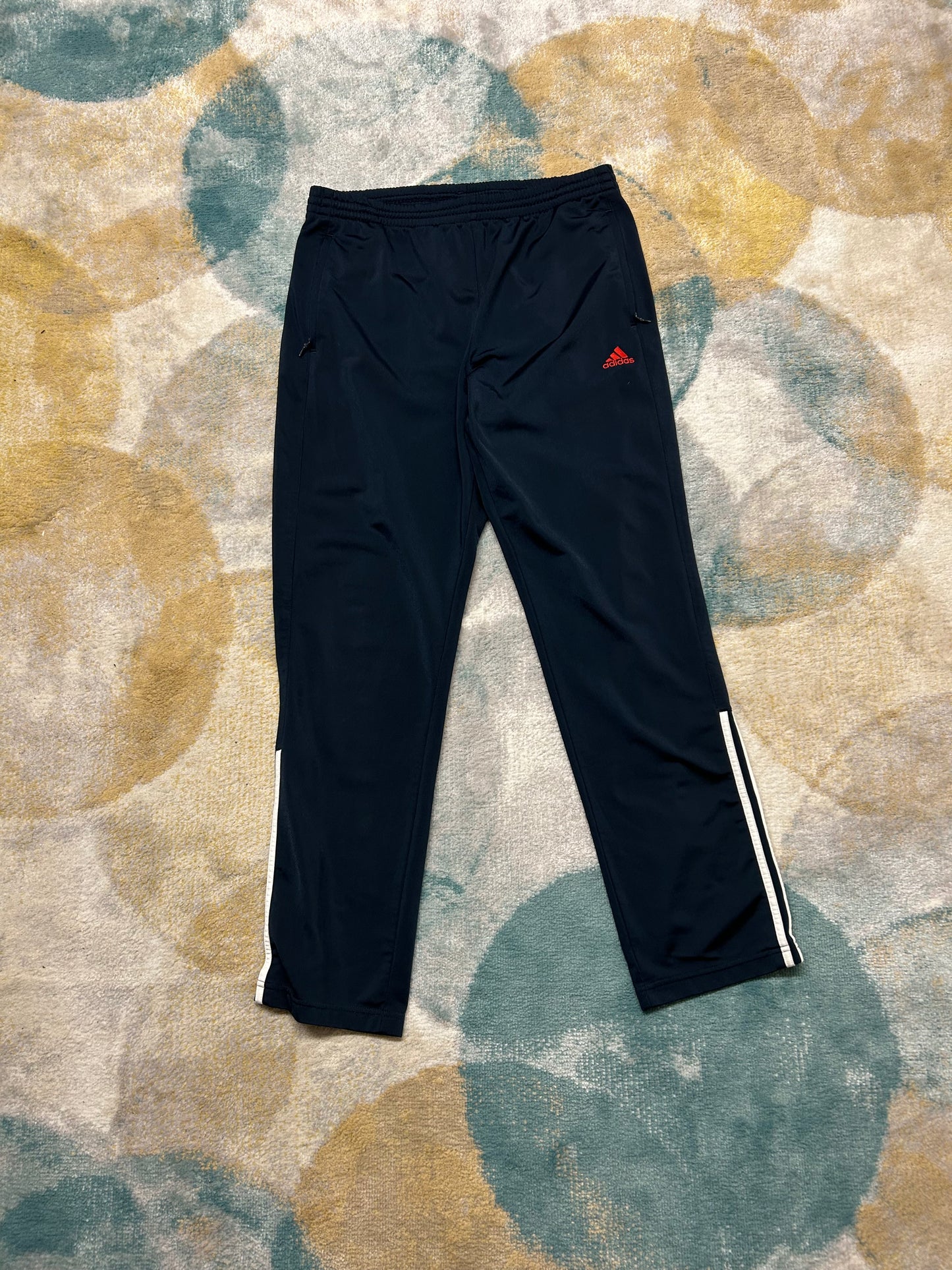 Adidas retro dark blue trackpants