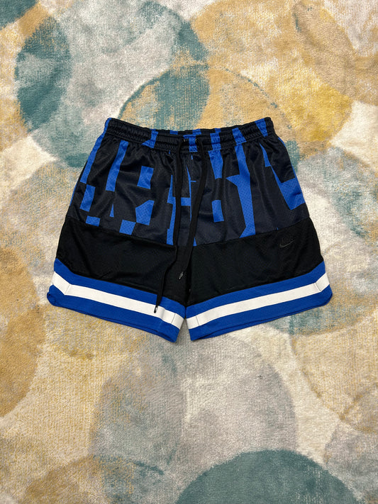 Nike air blue and black basketball shorts