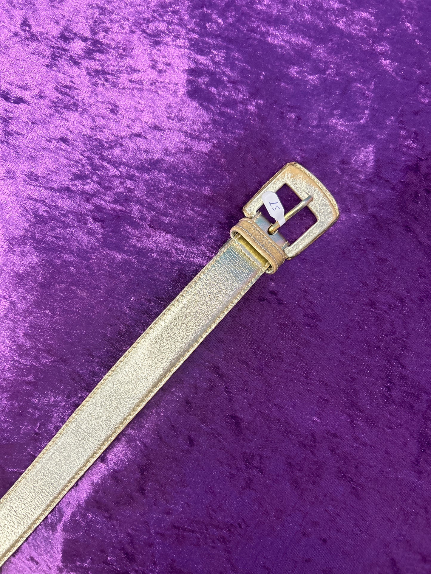 Gold Style Leather Belt