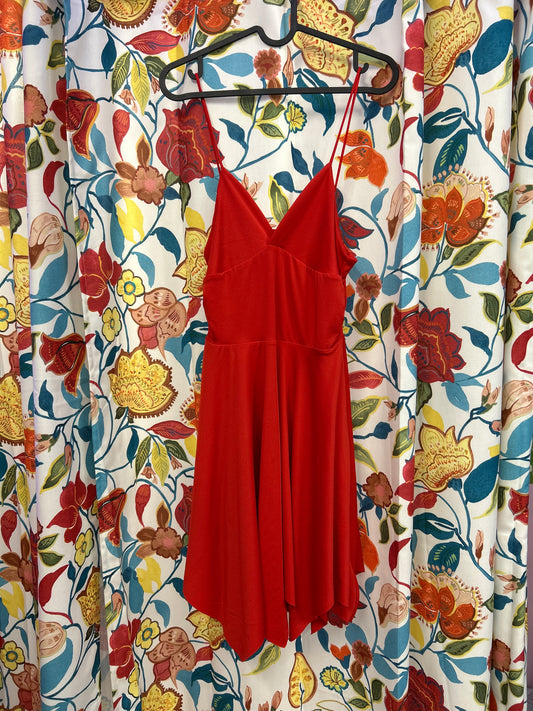 Red dress