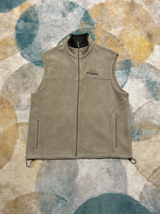 Columbia Beige Fleece Vest