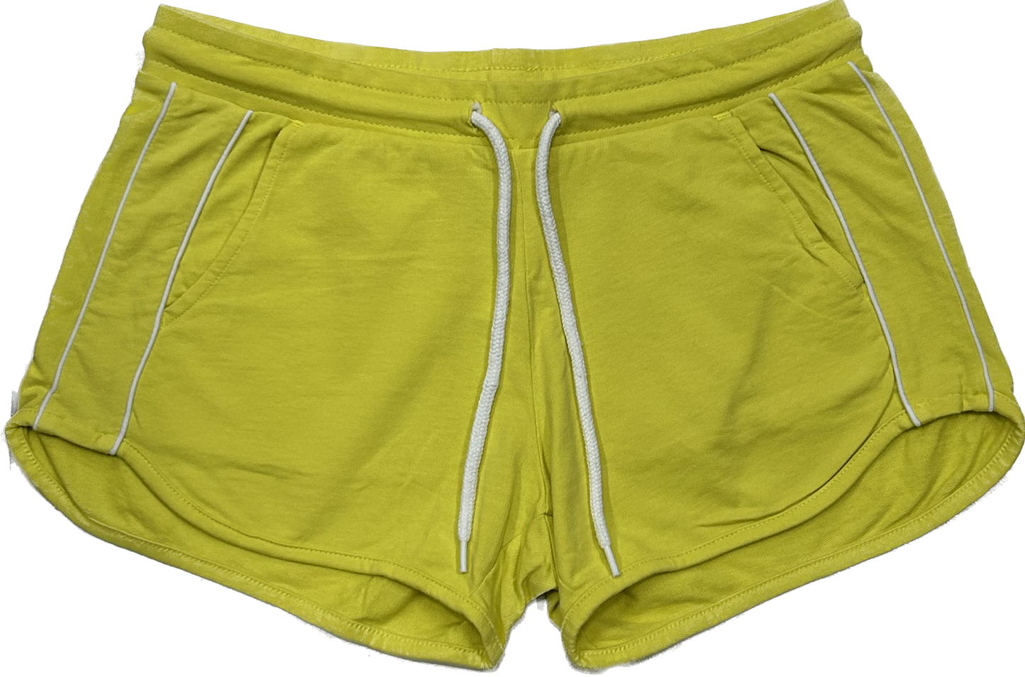 Neon Yellow Booty Shorts