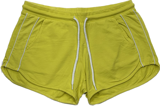 Neon Yellow Booty Shorts